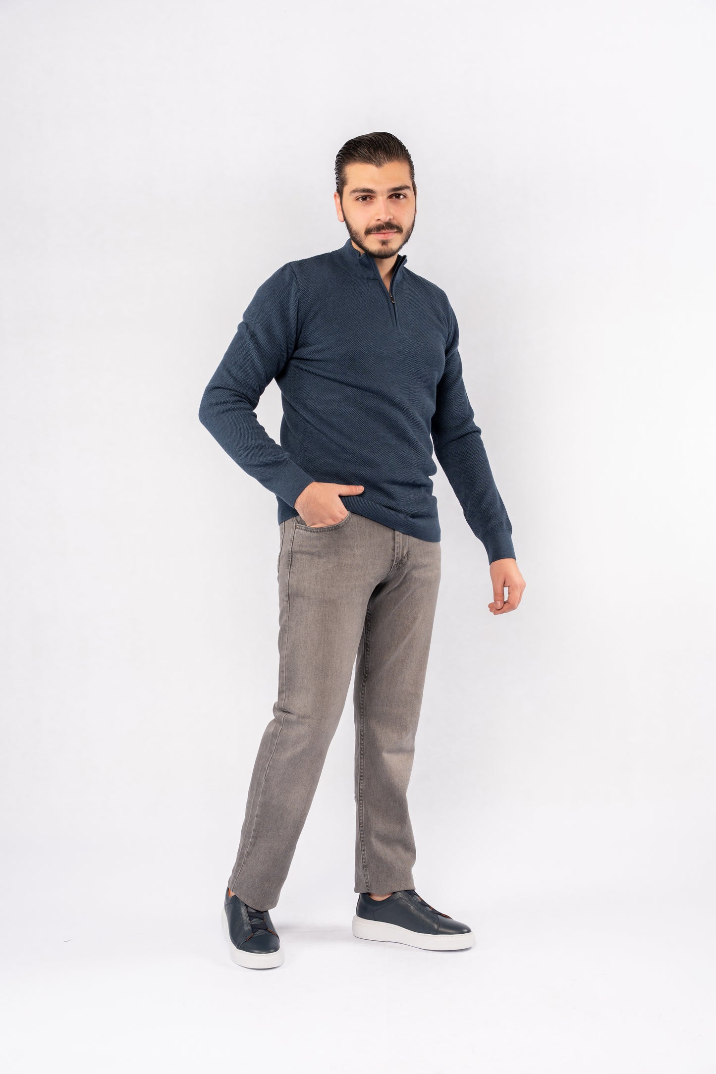 INDEGO HIGHNECK ZIPPER