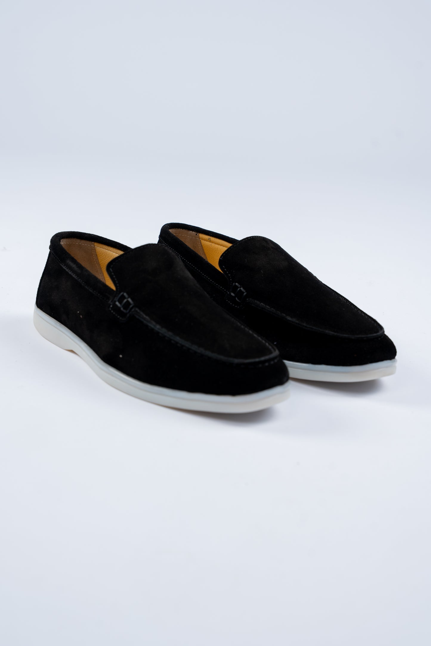 BLACK SUEDE LOAFER