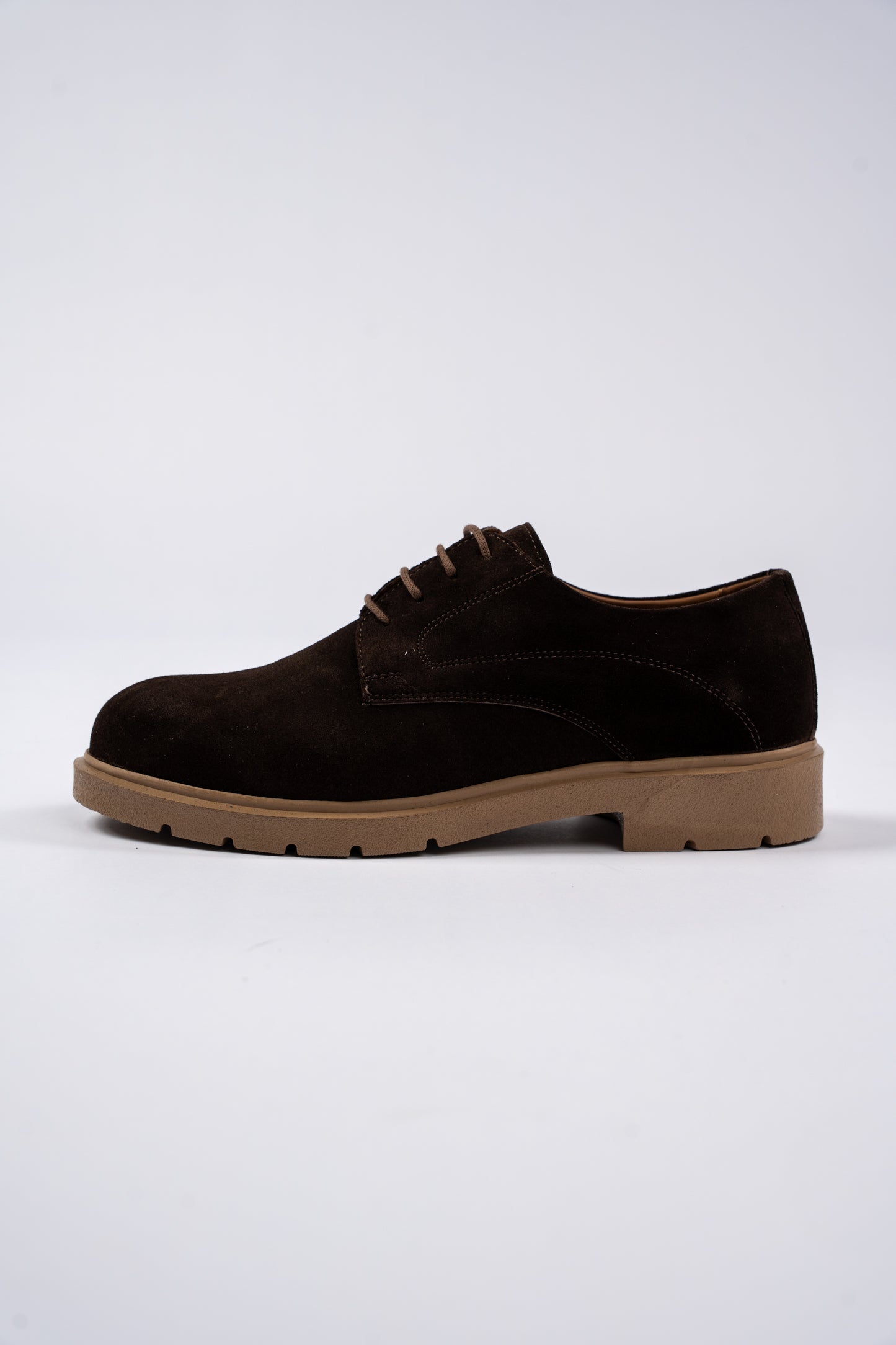 BROWN DERBY SUEDE SHOE