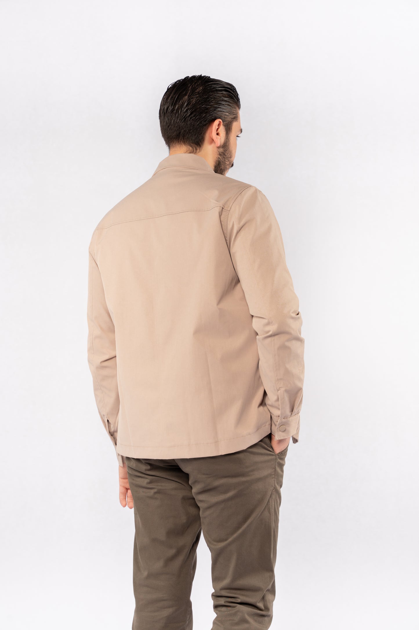 BEIGE FIELD JACKET