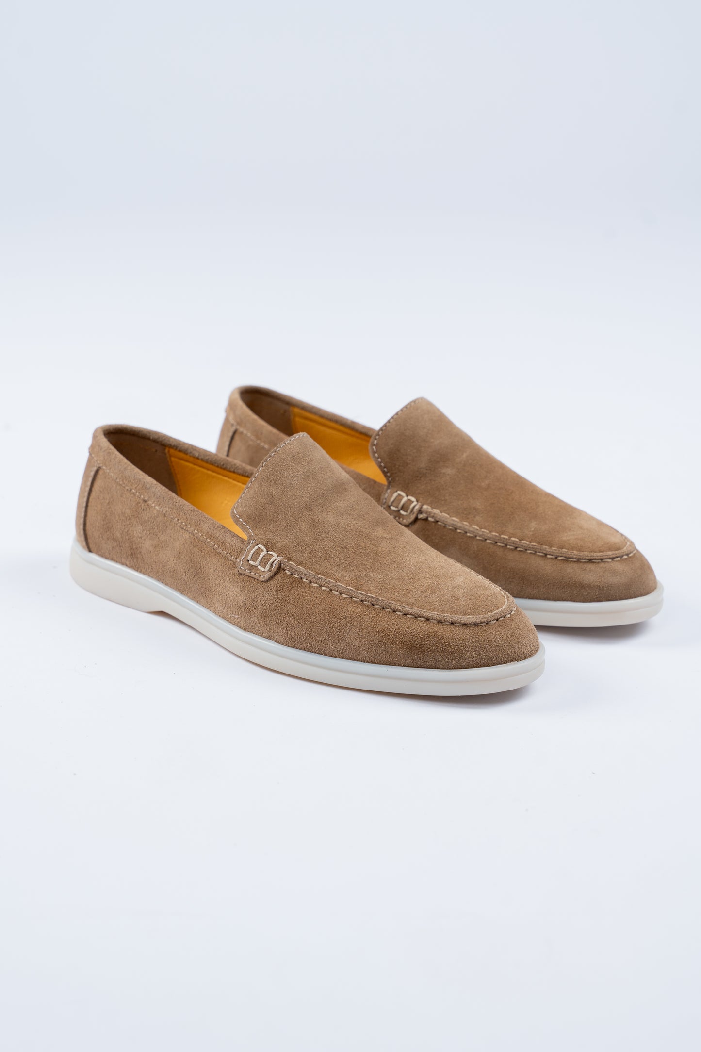 BEIGE SUEDE LOAFER