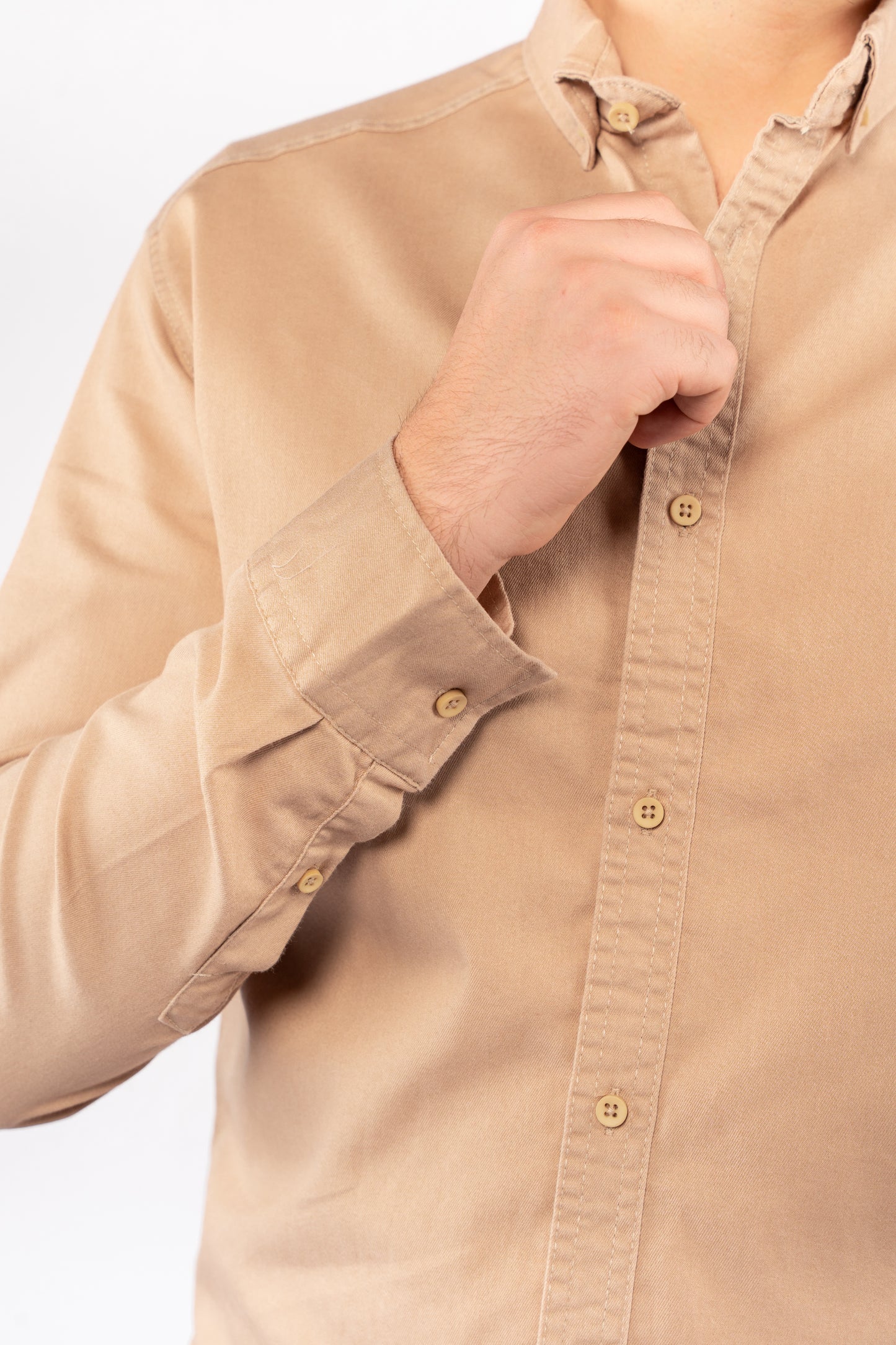 BEIGE RELAXED SHIRT
