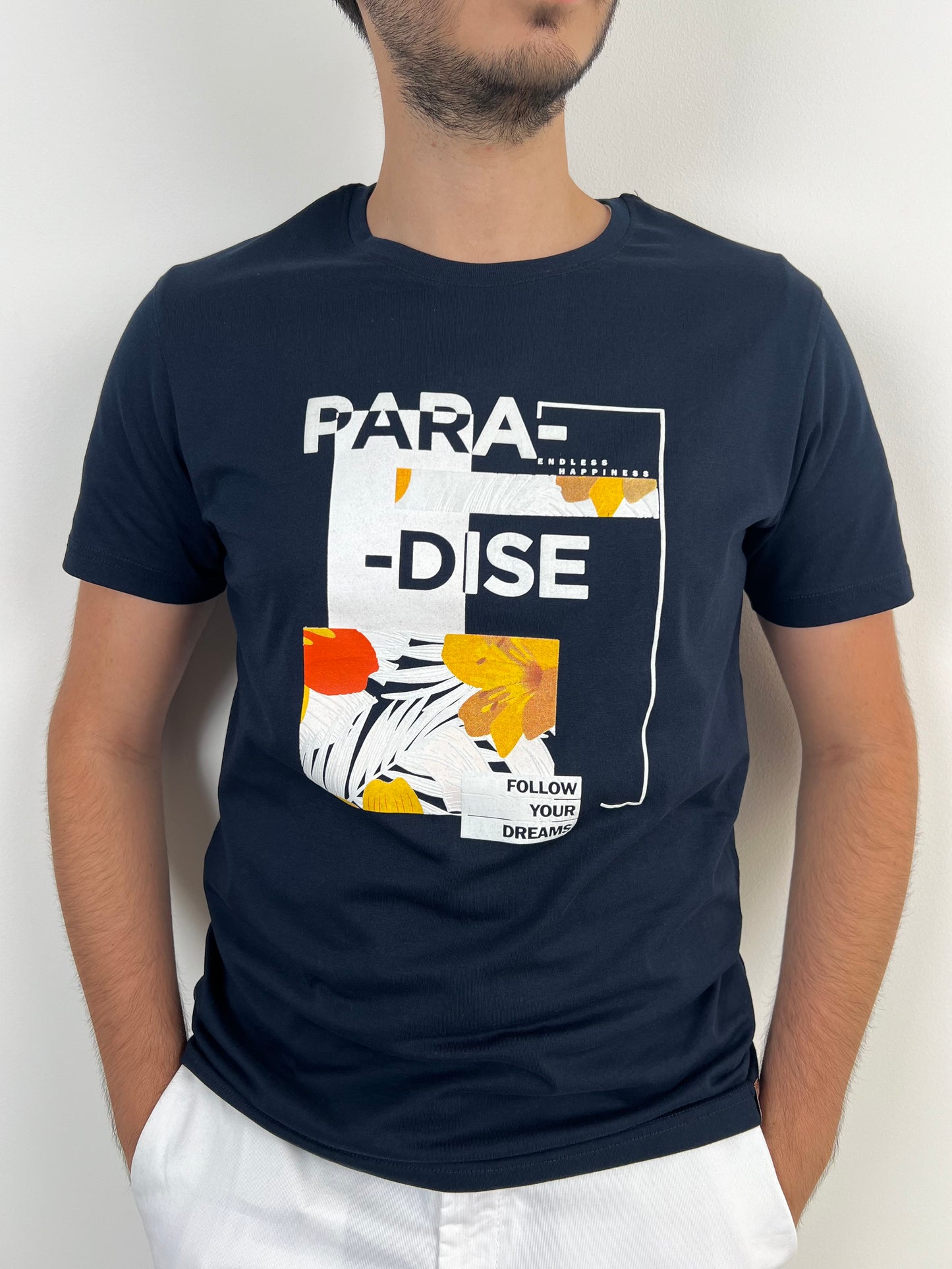 PARADISE NAVY TSHIRT