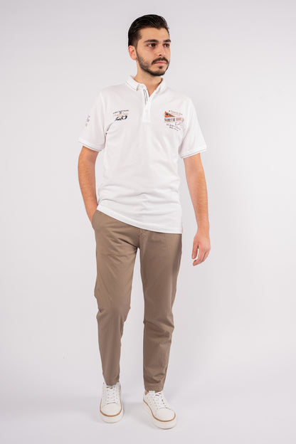 WHITE VINTAGE POLO