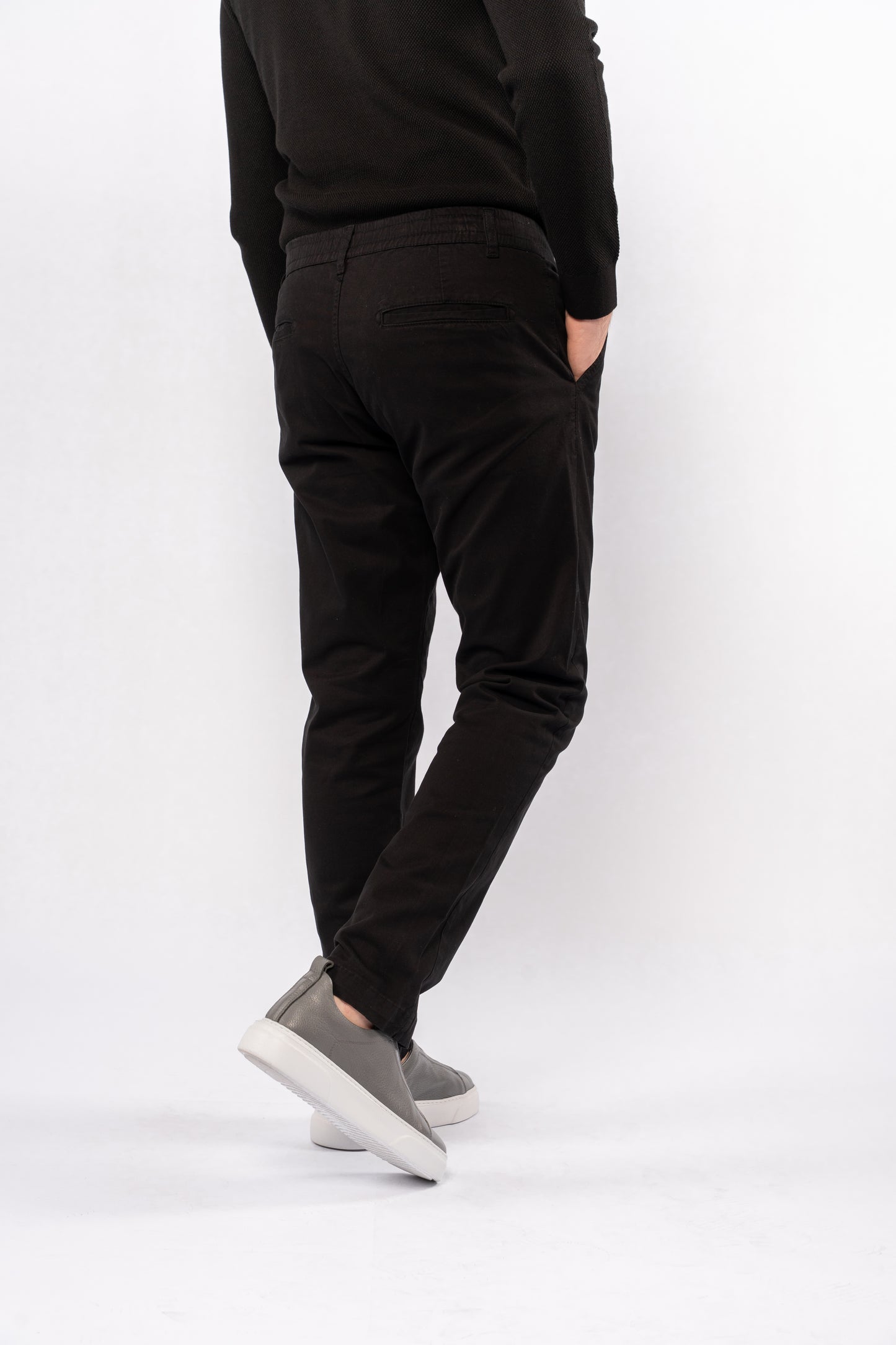 BLACK CASUAL CHINO PANT