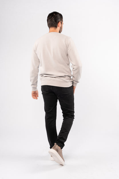 GREY SELANIK ROUNDNECK SWEATER