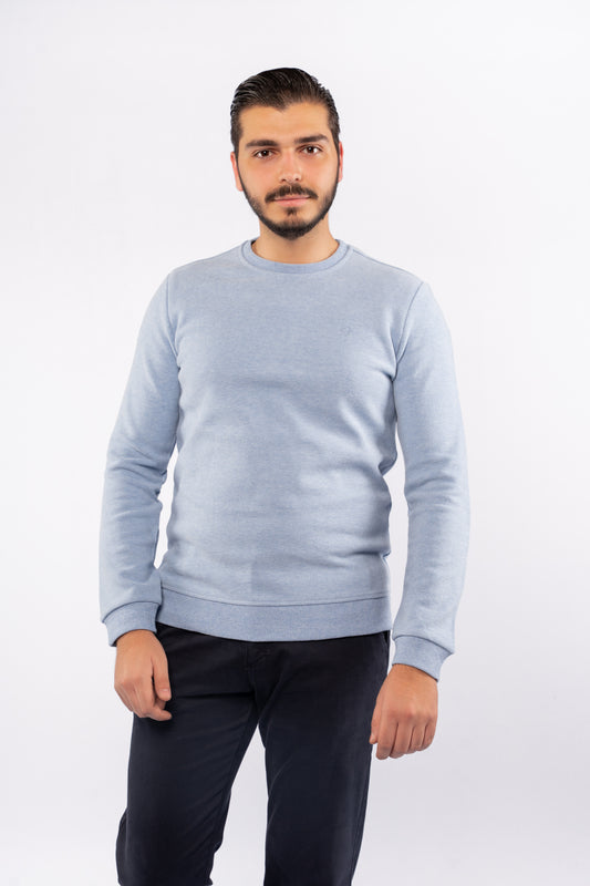 BLUE SELANIK ROUNDNECK SWEATER