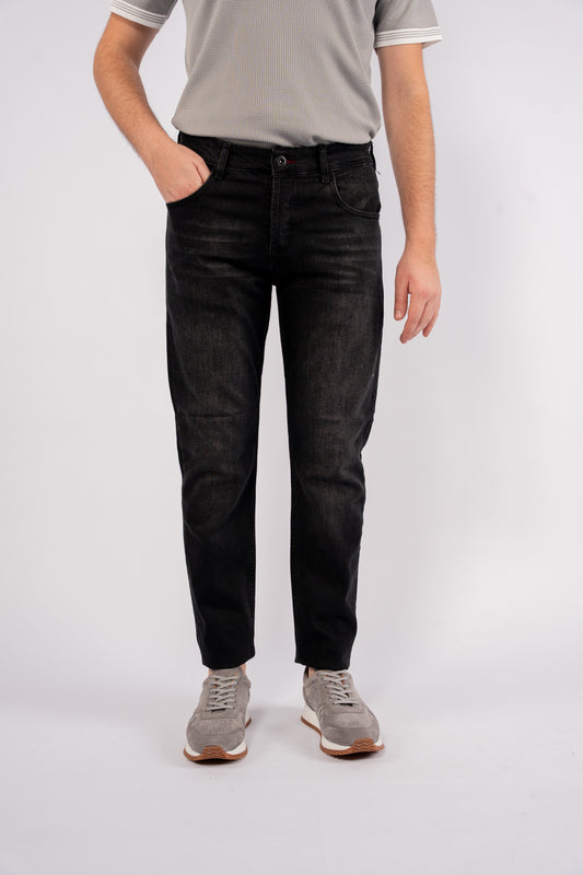 DARK GREY SLIM FIT DENIM
