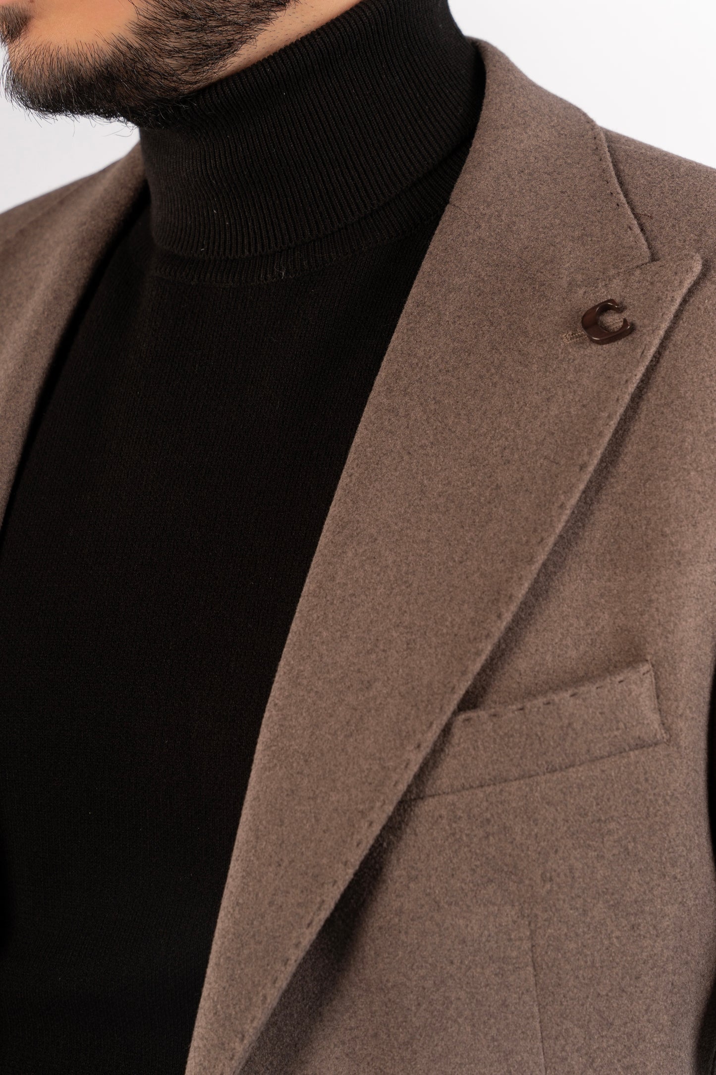 BRONZE WOOL BLAZER