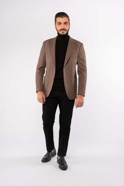 BRONZE WOOL BLAZER