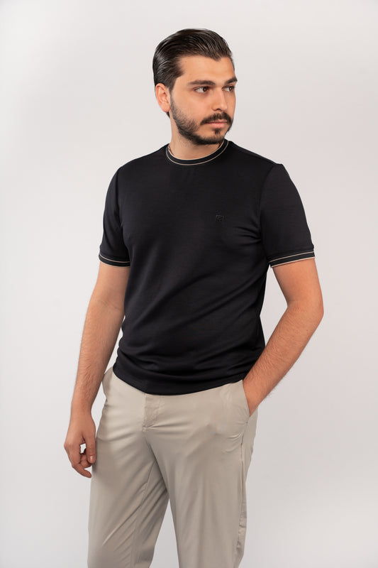 NAVY MODERN TSHIRT