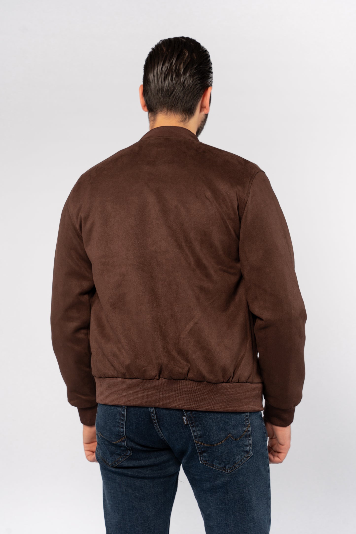 BROWN SUEDE URBAN JACKET