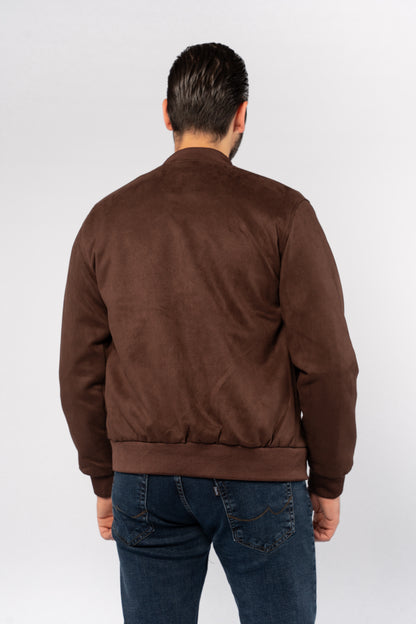 BROWN SUEDE URBAN JACKET
