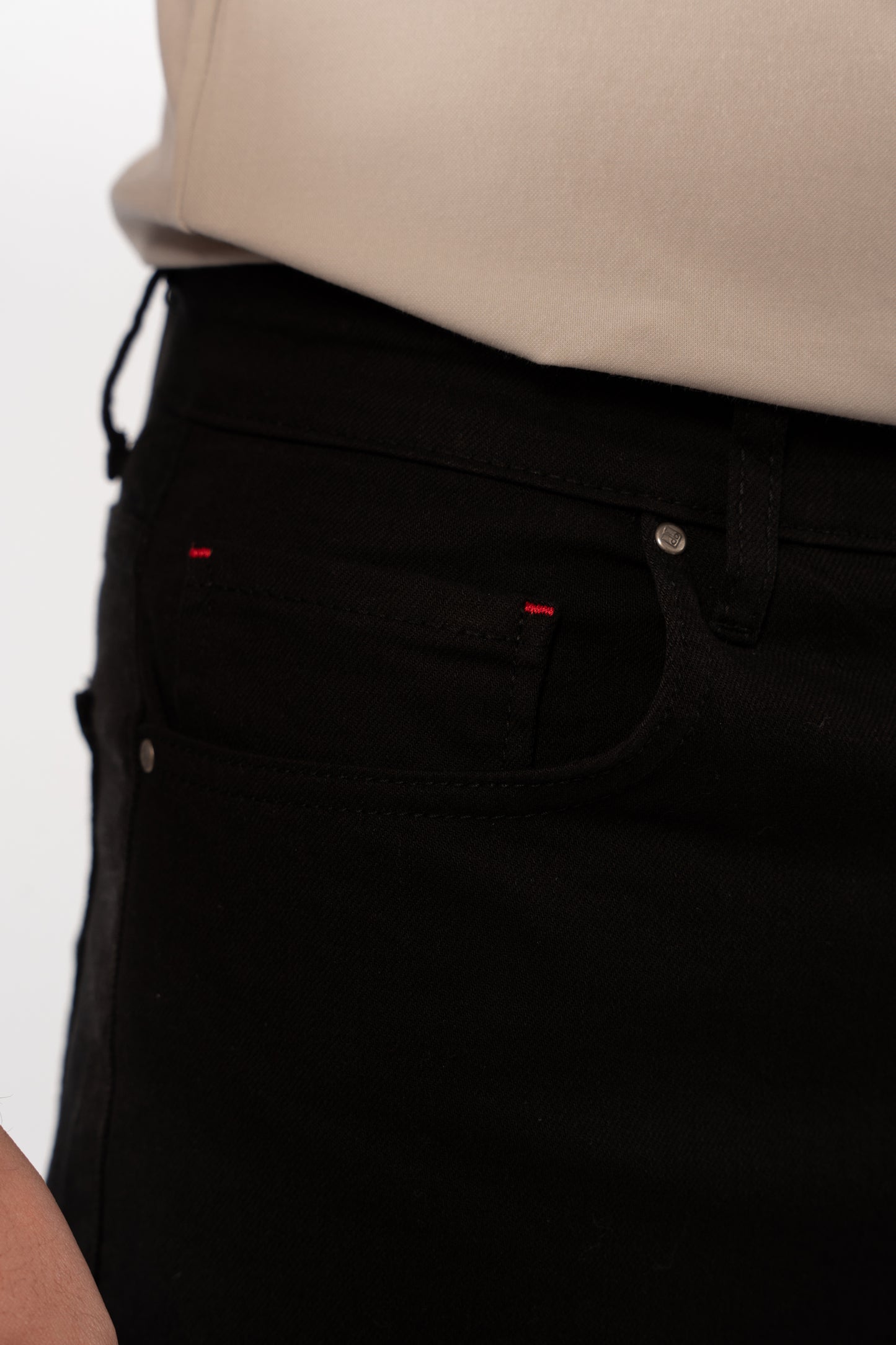BLACK REGULAR DENIM