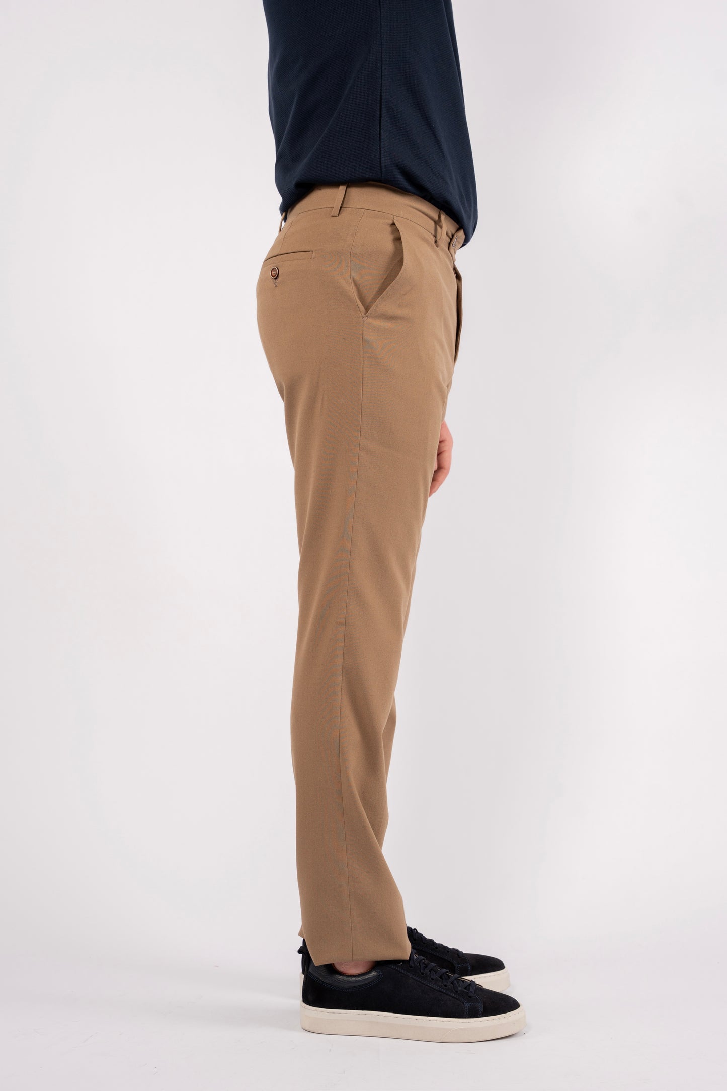 DARK BEIGE CLASSIC TROUSERS
