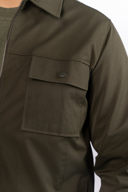 OLIVE FIELD JACKET
