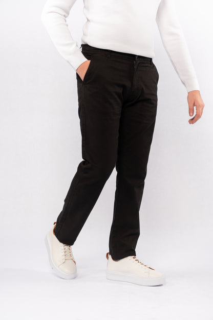 BLACK ELEGANCE CHINO PANT
