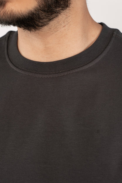 NAVY DENIM MINIMAL EAGLE TSHIRT