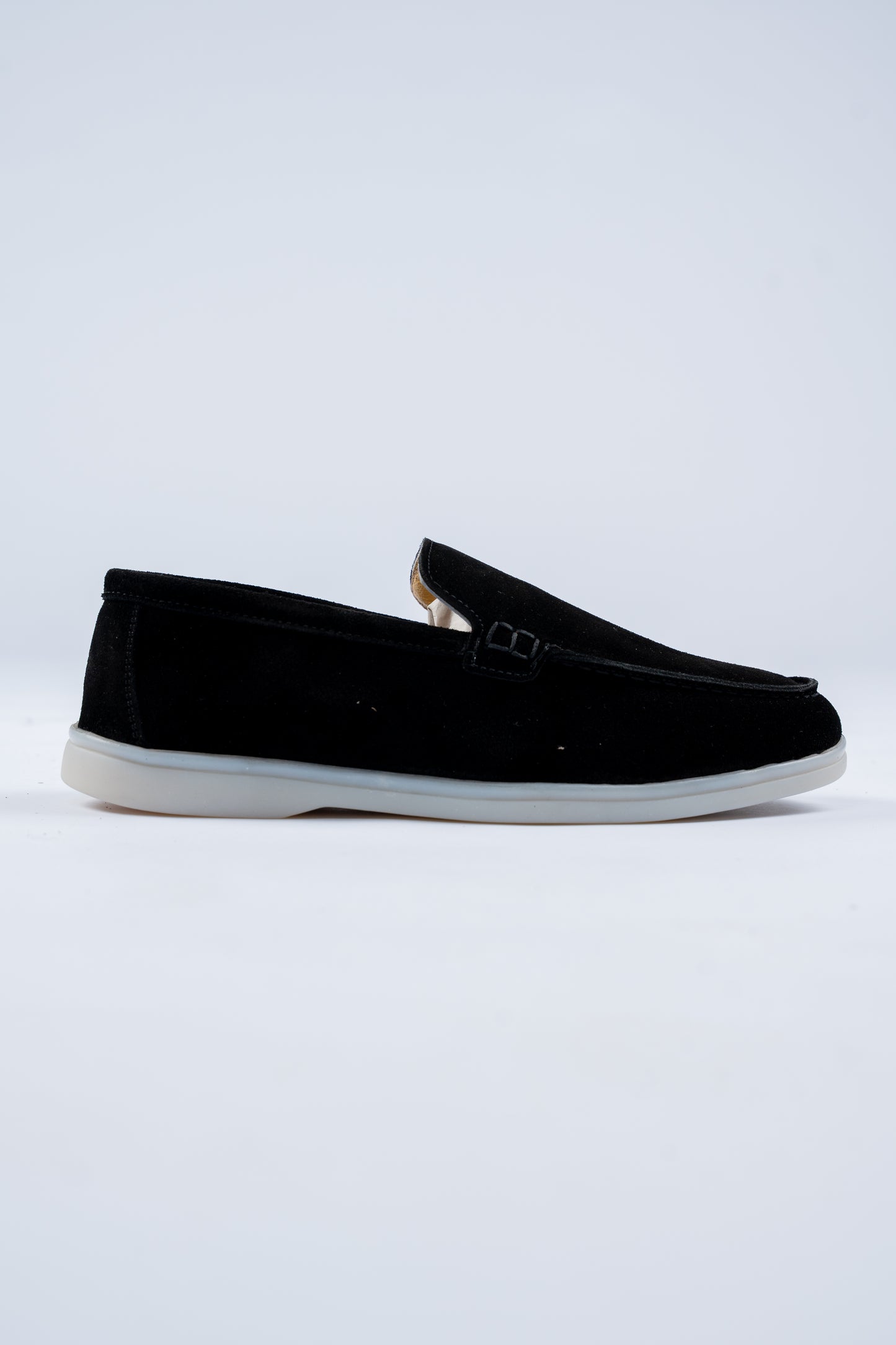 BLACK SUEDE LOAFER