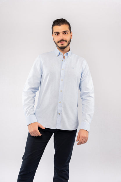 BLUE TIMELESS OXFORD SHIRT