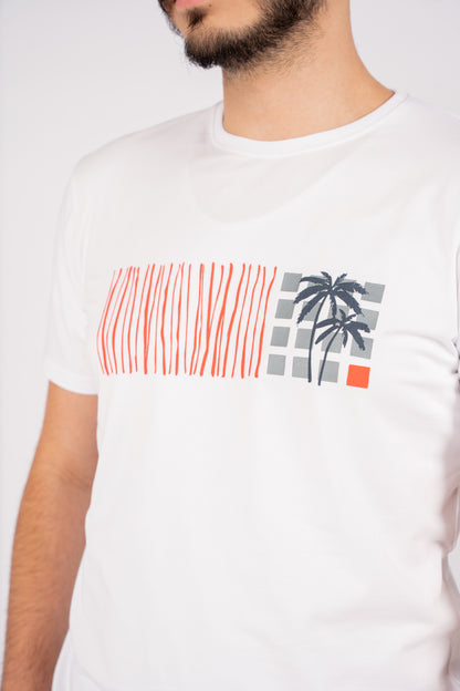 WHITE PALMS TSHIRT