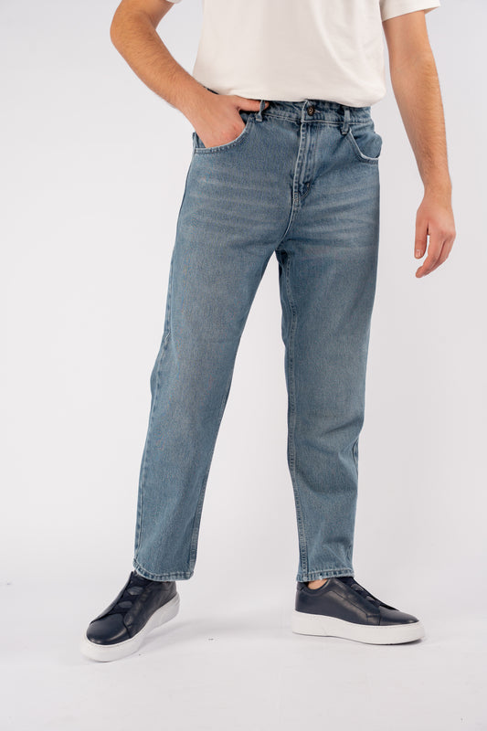 LIGHT BLUE BOYFRIEND DENIM