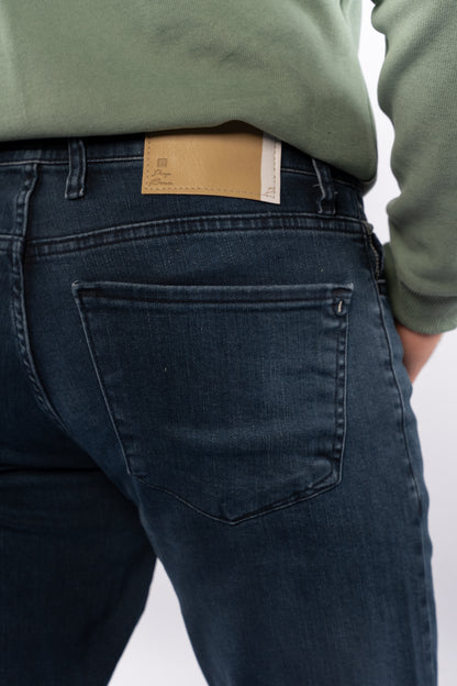 NAVY SEMI REGULAR DENIM