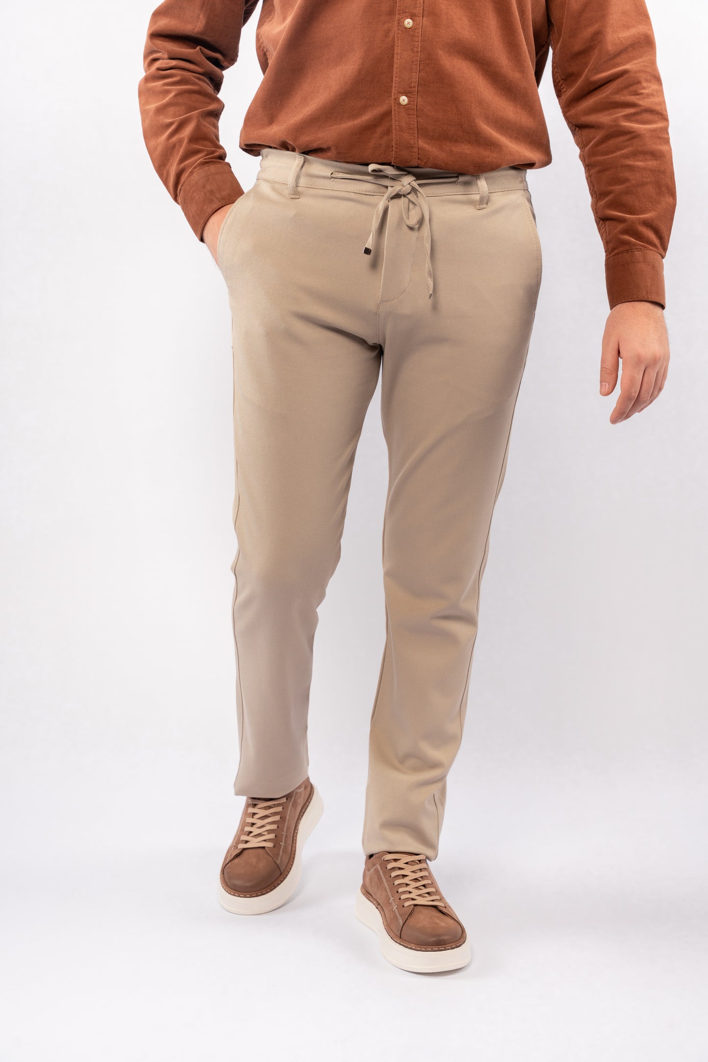BEIGE CASUAL JOGER
