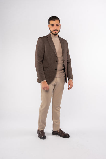 BROWN SOPHISTICATED BLAZER