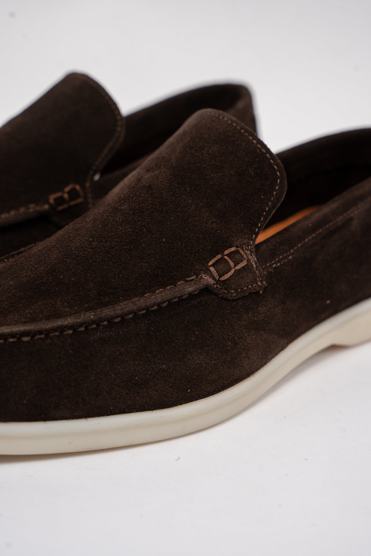 BROWN SUEDE LOAFER