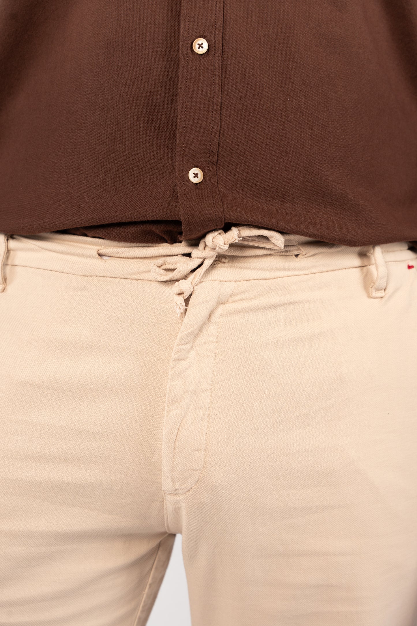 BEIGE RELAXED TROUSERS