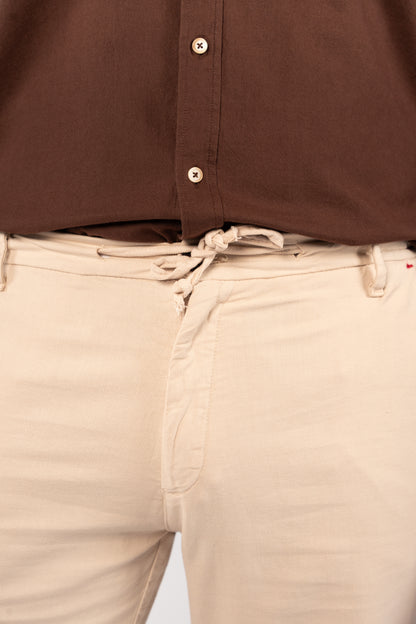 BEIGE RELAXED TROUSERS