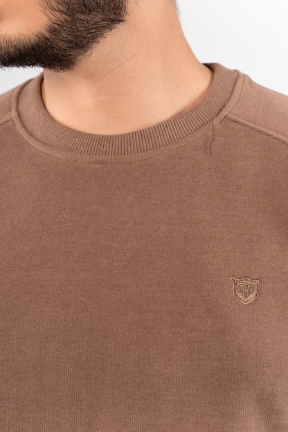 MOCHA SELANIK ROUNDNECK SWEATER