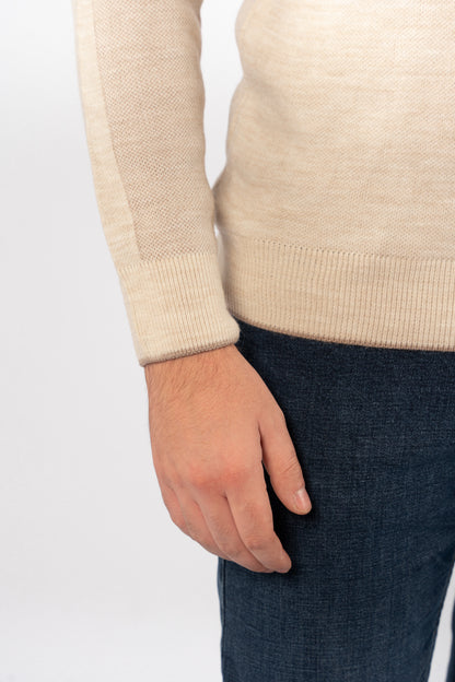 BEIGE TIMELESS SWEATER