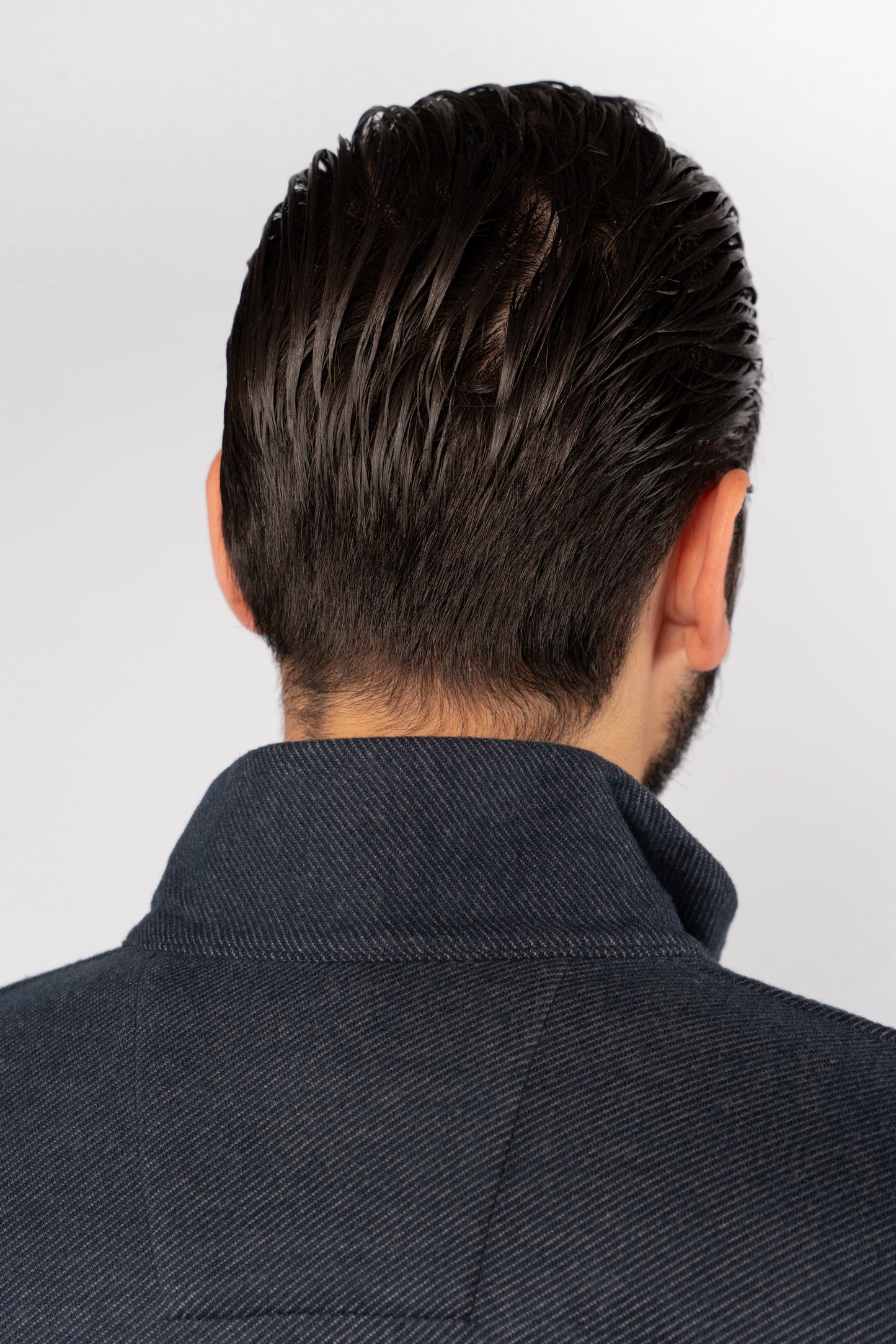 NAVY SELANIK ZIPPER JACKET