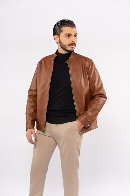 NAVY HIGHNECK SWEATER