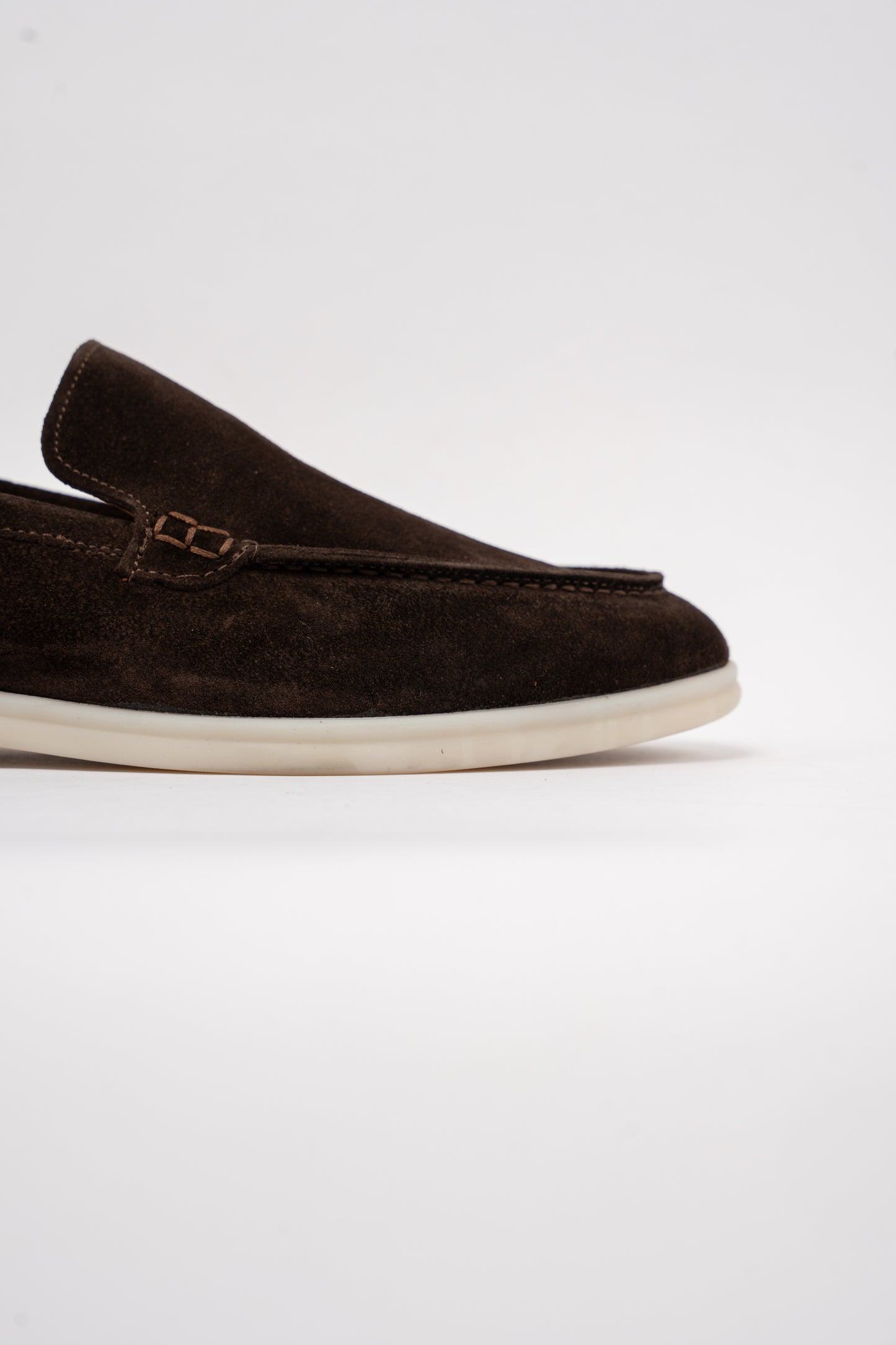 BROWN SUEDE LOAFER