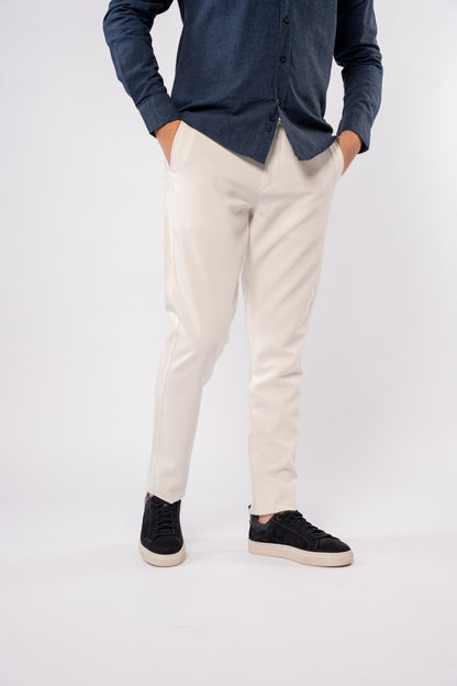 NAVY CHINESE LINEN SHIRT