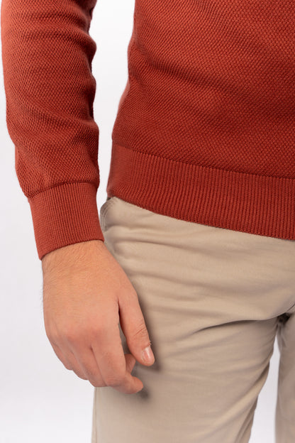 CRANBERRY CASUAL HIGHNECK ZIPPER