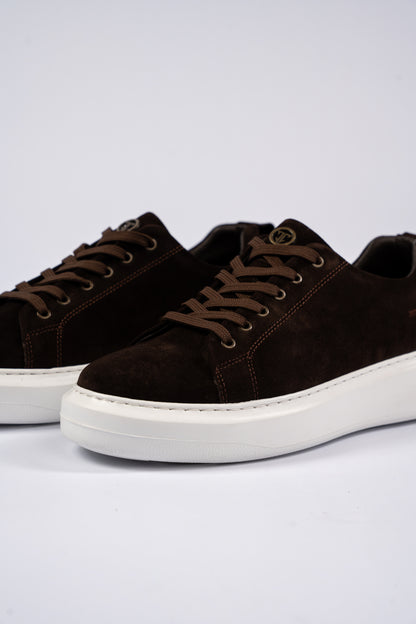 BROWN SUEDE SNEAKER