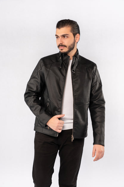 WHITE ROUND NECK PIQUET SWEATER