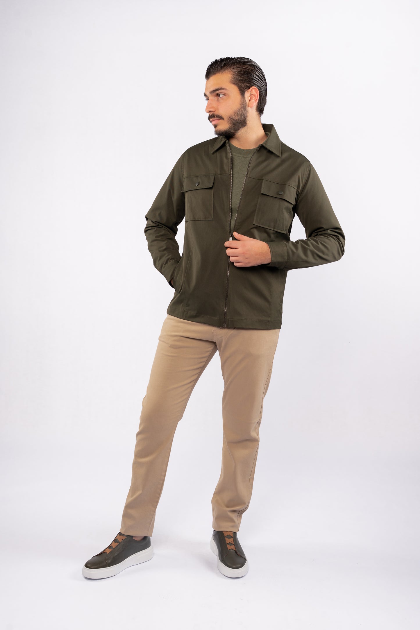 OLIVE FIELD JACKET