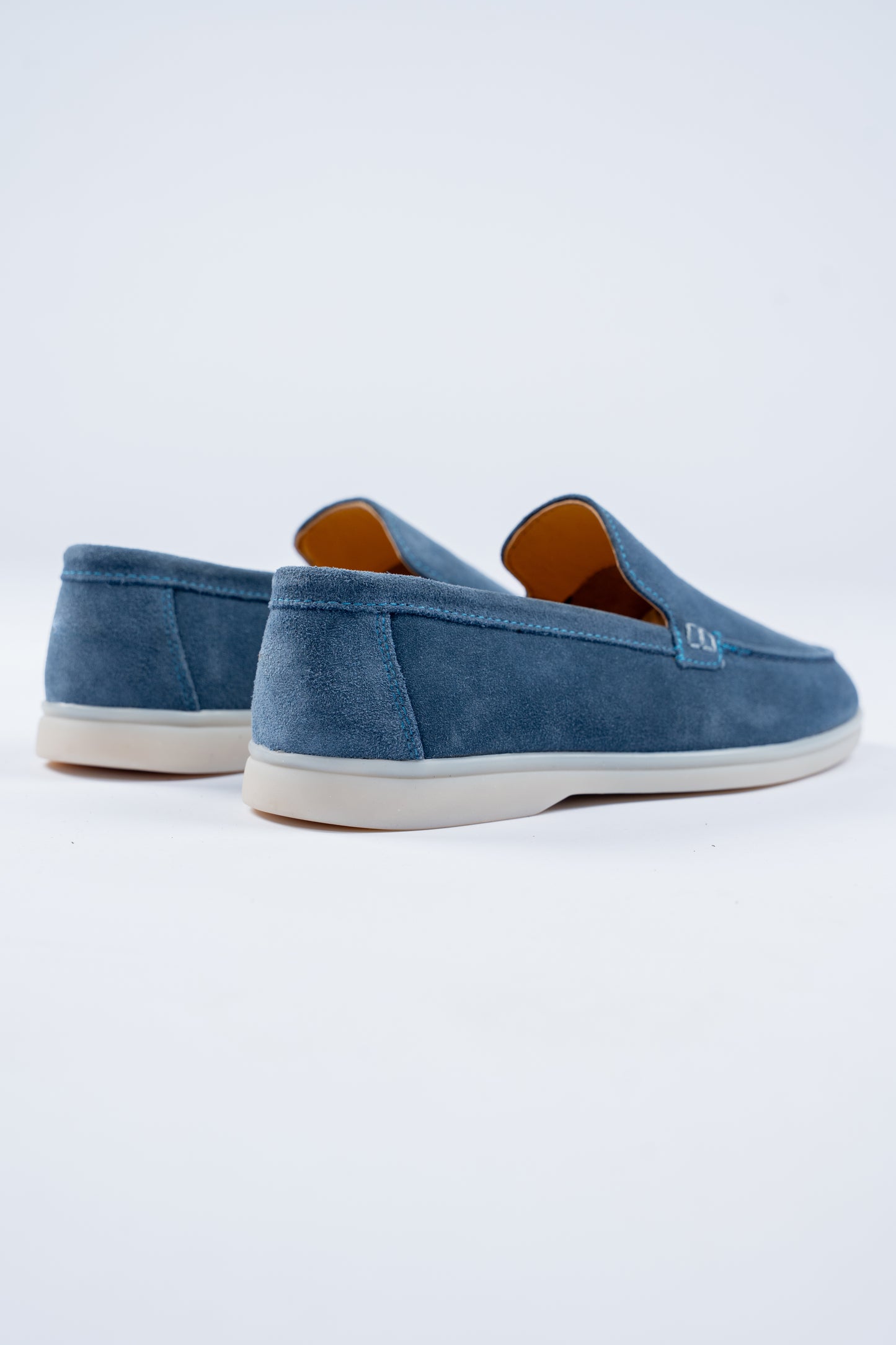 BLUE SUEDE LOAFER