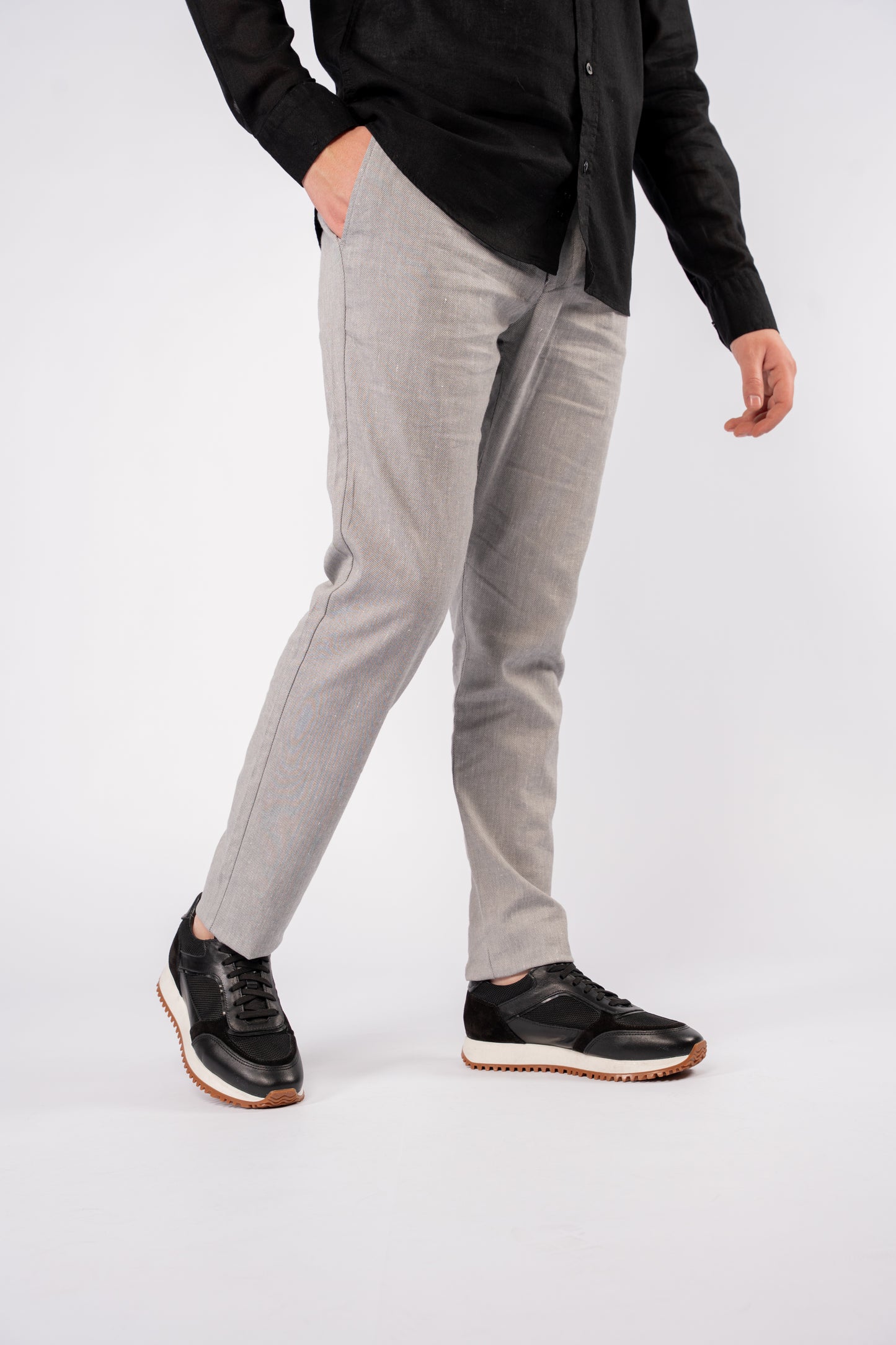 BLACK PREMIUM LINEN SHIRT