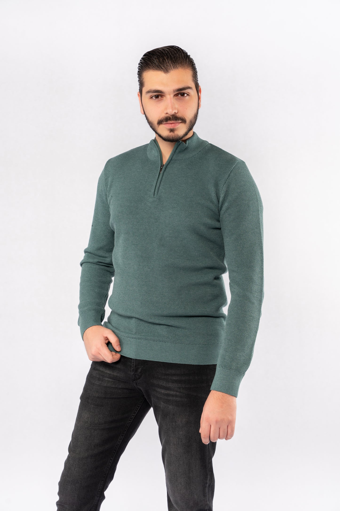 MINT HIGHNECK ZIPPER