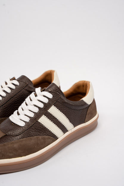 BROWN RETRO SNEAKER