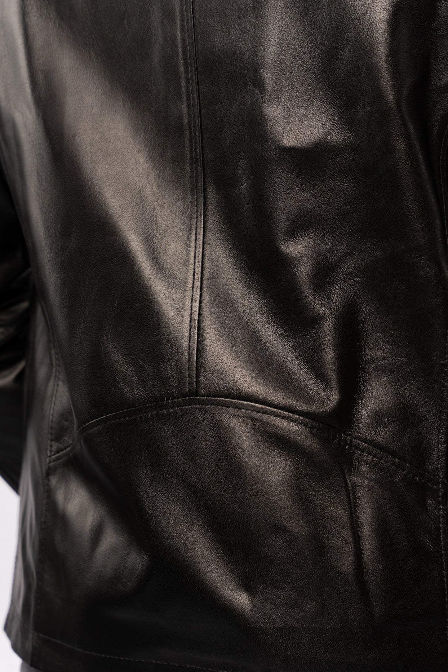 BLACK GENUINE LEATHER JACKET