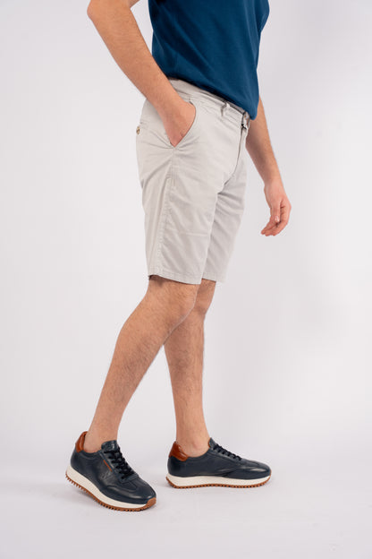 GREY CHINO SHORT