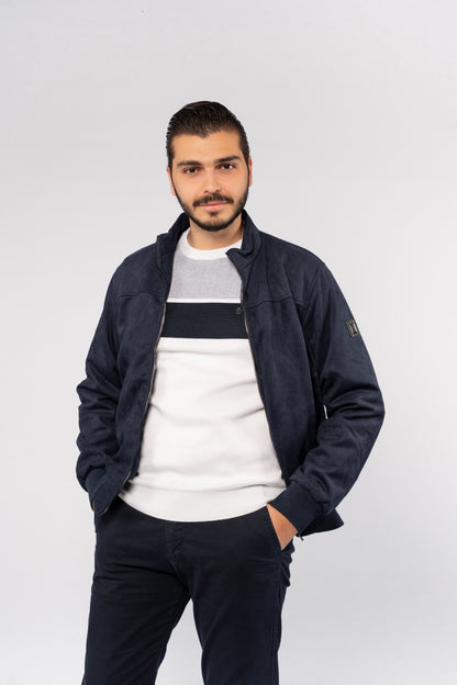 CREAM CASUAL KNITTED SWEATER