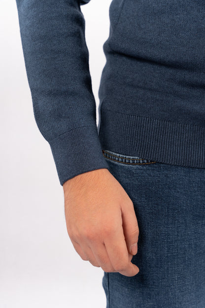 INDEGO TURTLENECK SWEATER